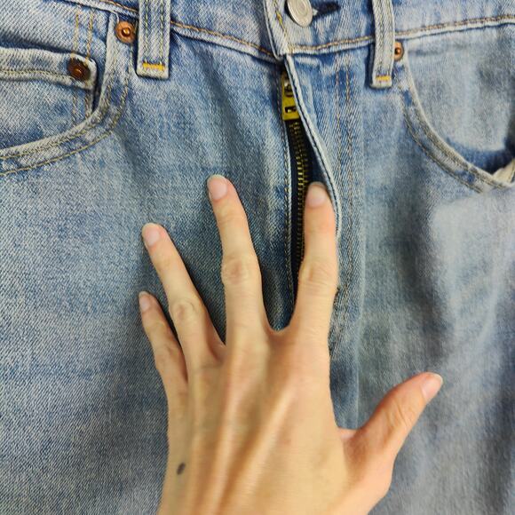 Levi's Western Fit Jeans Mens 30x32 Straight‎ Classic Casual Medium Wash Cowboy - Picture 4 of 11